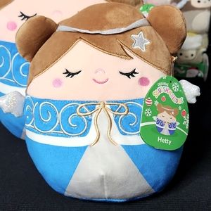 Squishmallows HETTY the Angel w/ wings  Christmas 8"